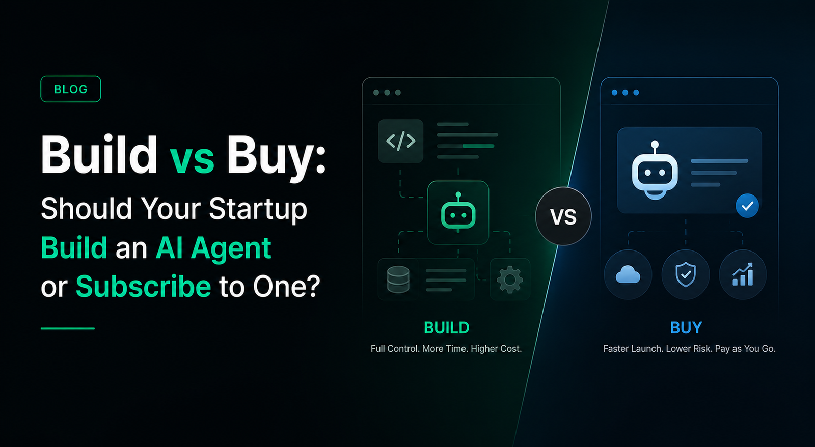 Build vs Buy: Should Your Startup Build an AI Agent or Subscribe to One?